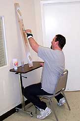 Job Stimulation -- overhead painting Job Stimulation -- overhead painting